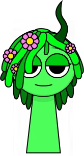 Sprunki Characters - Sprunki Green (Vineria)