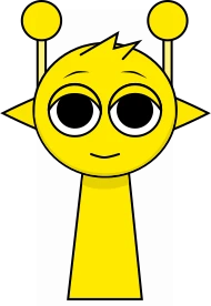 Sprunki Characters - Sprunki Yellow (Simon)